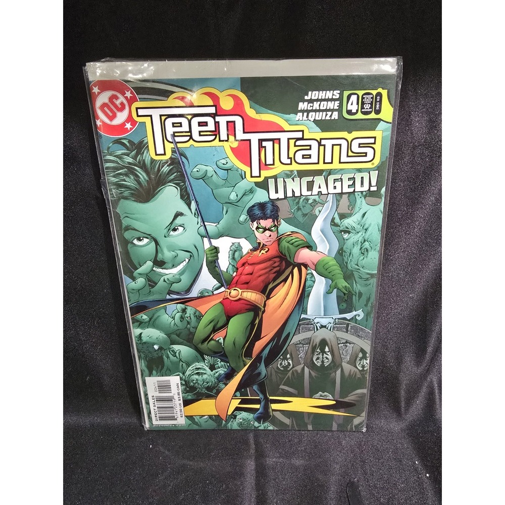 Teen Titans December 2003 DC Comic Book Issue #4 - Uncaged!
